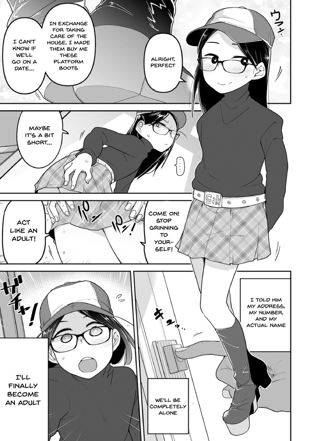 Hentai Manga Comic-The Loli In Glasses' Training Lesson!! ~Force Fucking a Timid Glasses Wearing Loli With My Big Cock~-Chapter 6-5